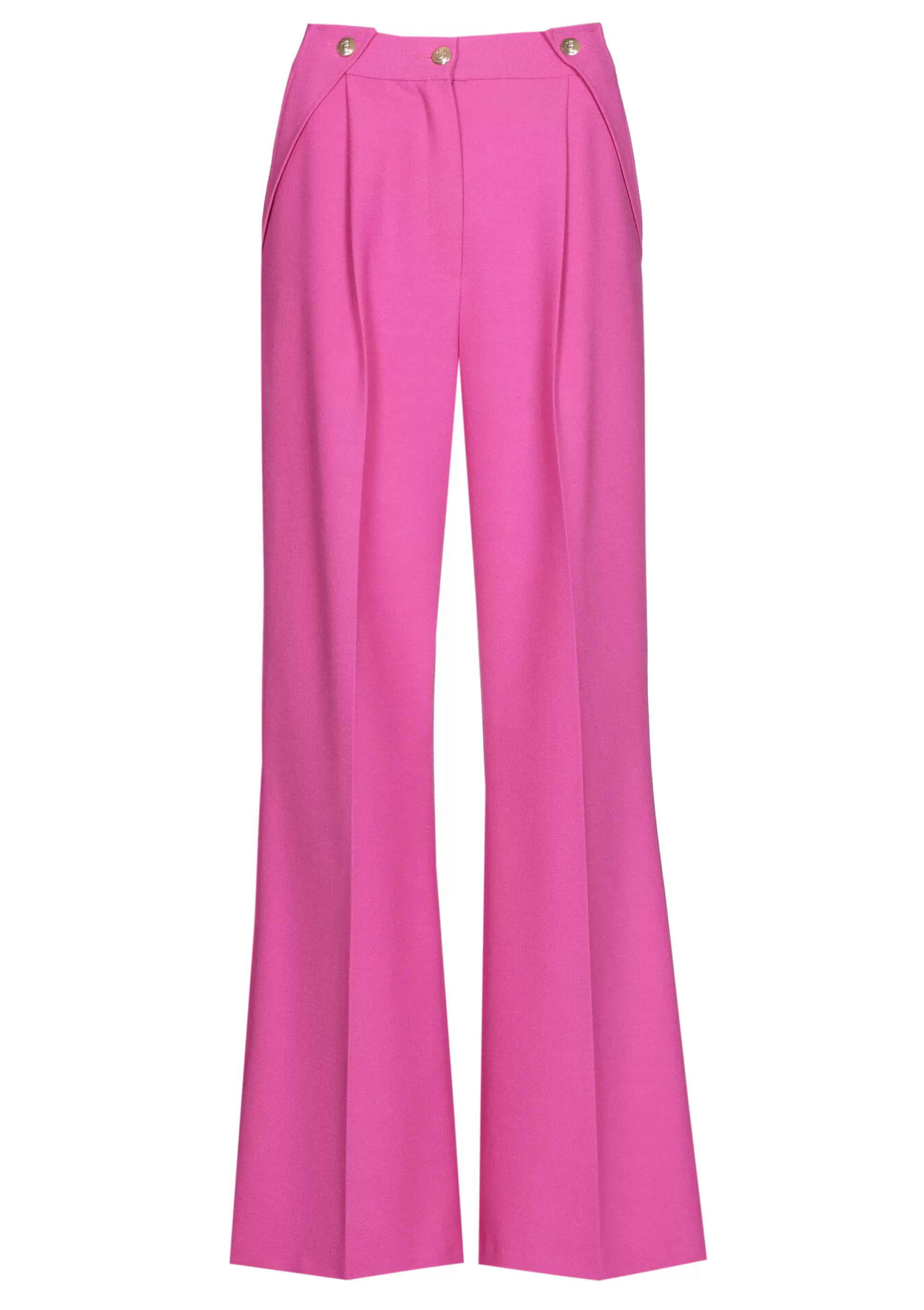 Caroline Biss 1582-73 / Robe Pantalon Confortable, Jambe Droite, Taille Moyenne*Femmes Pantalon