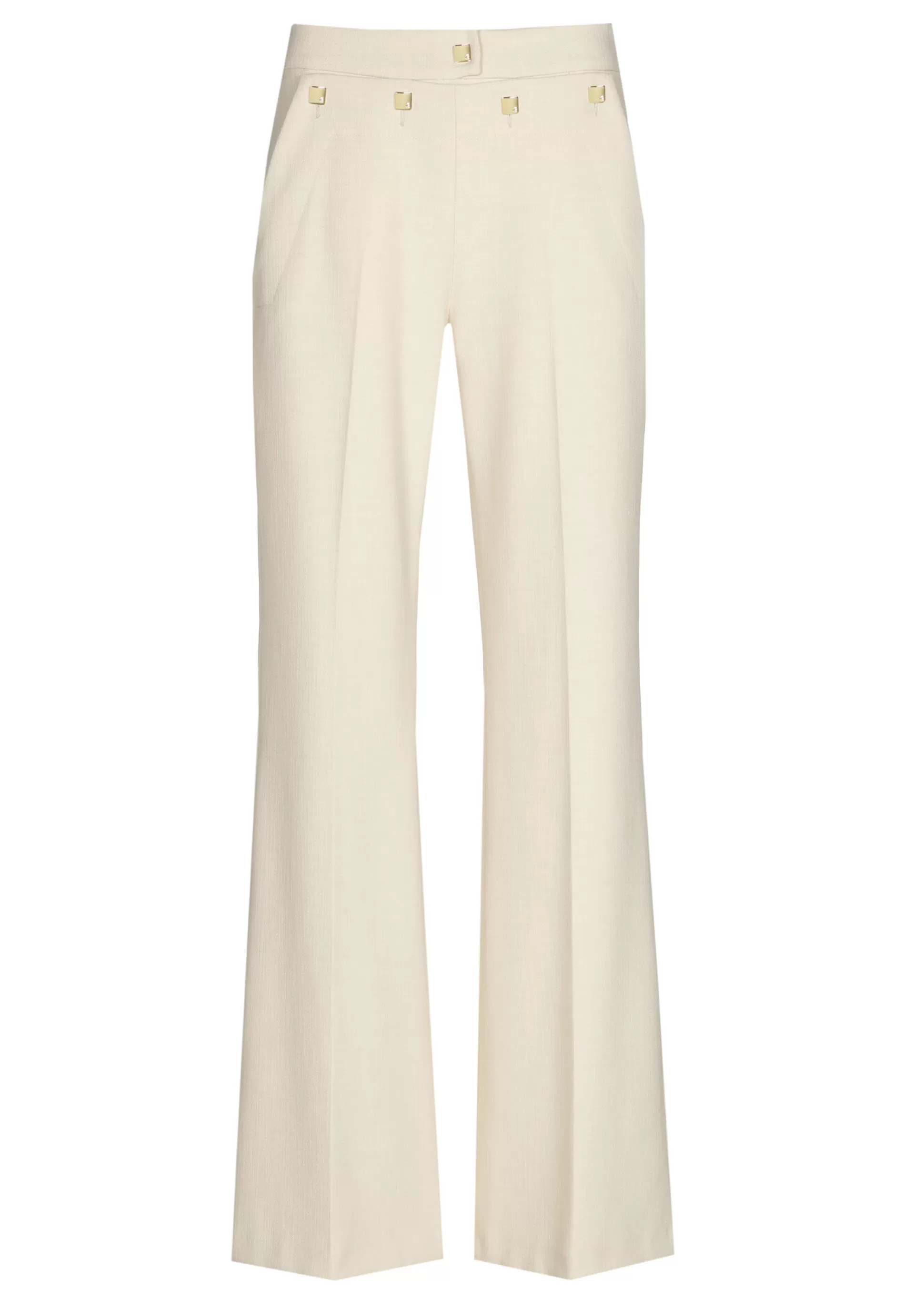 Caroline Biss 1583-34 / Pantalon City Look Confortable, Jambe Droite, Taille Normale*Femmes Pantalon