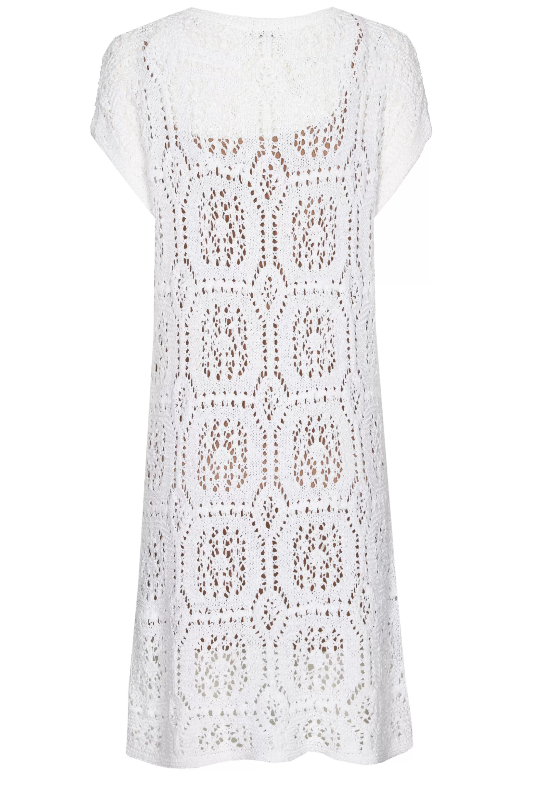 Caroline Biss 3118-90 / Robe Courte Fraiche Au Crochet*Femmes Robes