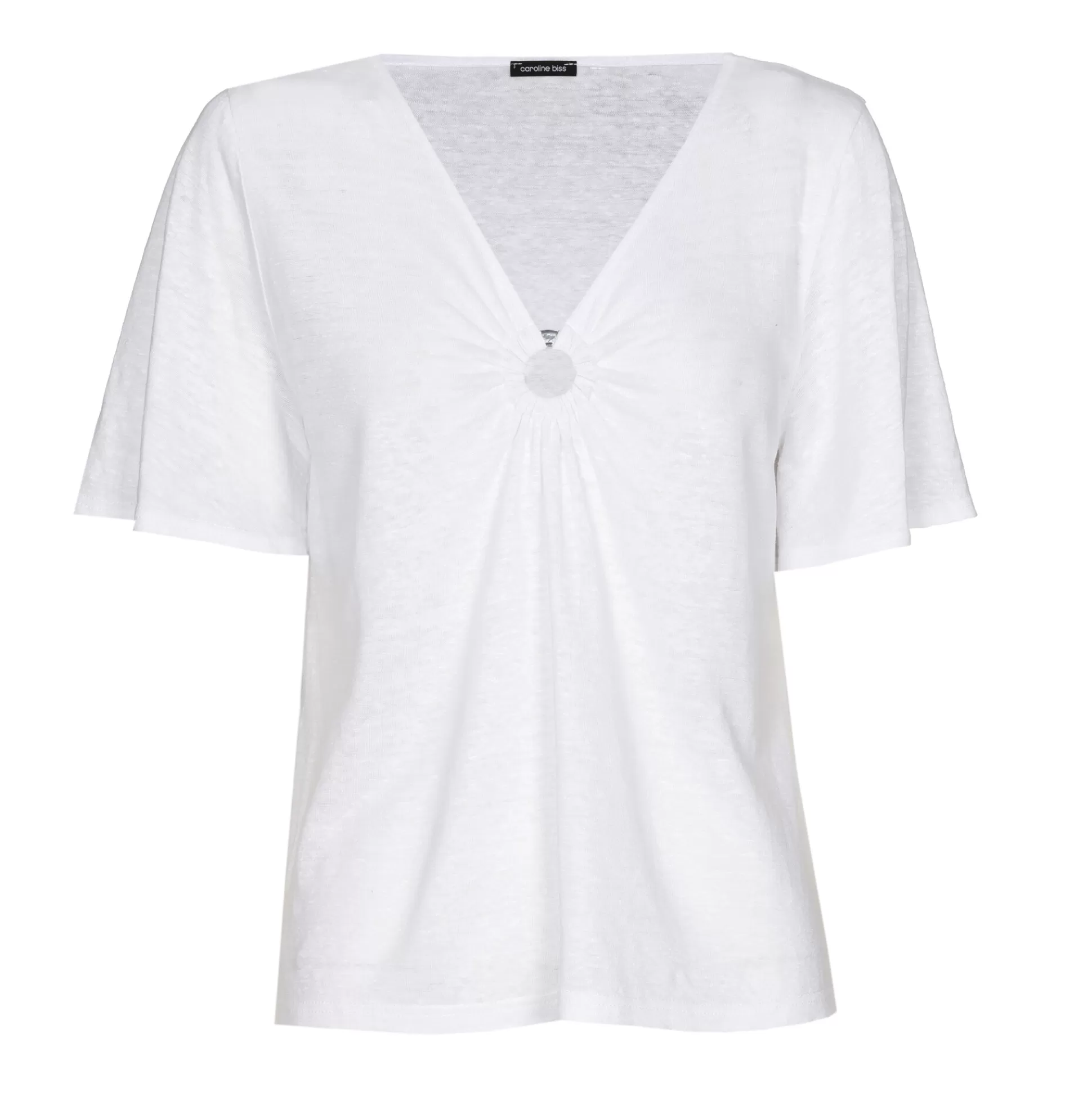 Caroline Biss 3971-90 / T-Shirt En Lin*Femmes Hauts